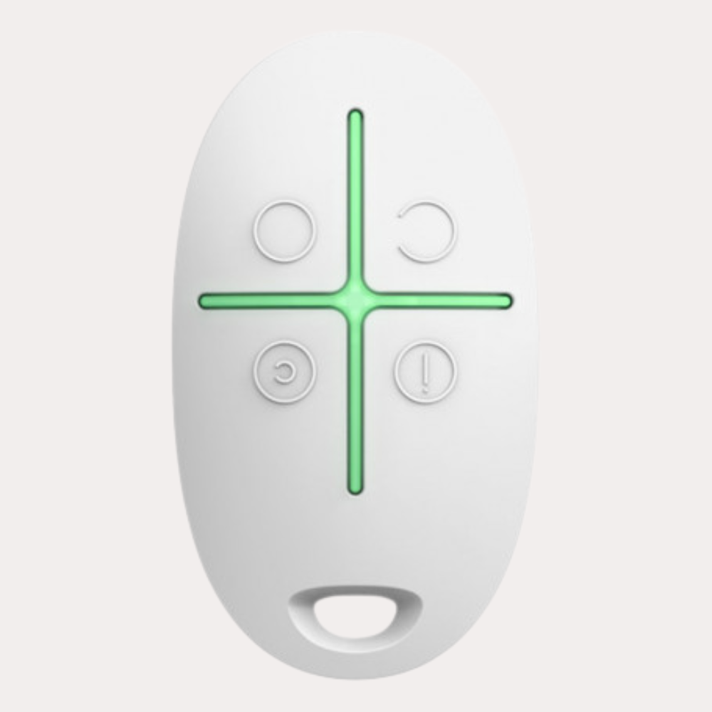 Télécommande bidirectionnelle 4 boutons blanc AJAX