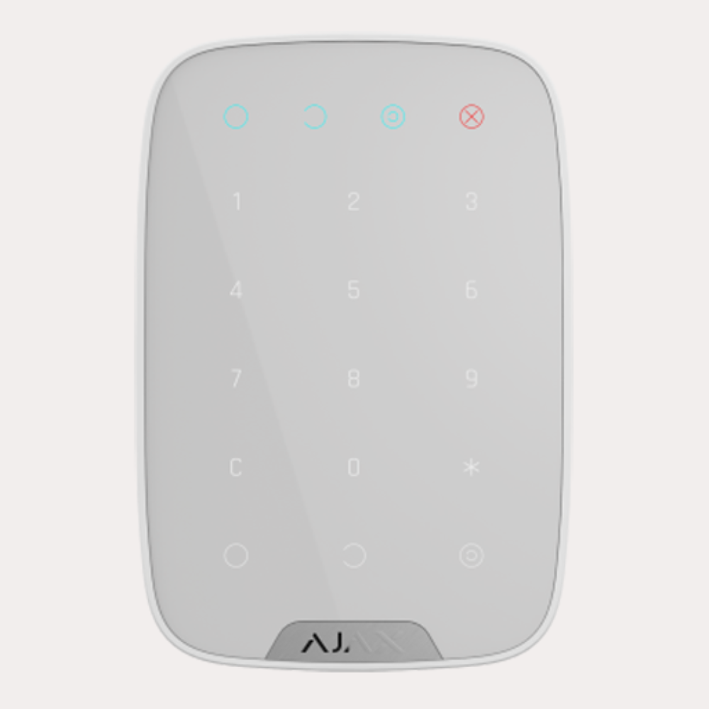 Clavier radio tactile – blanc