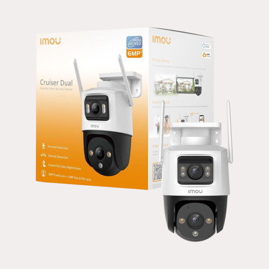 Dôme IP Wi-Fi 6 PT Imou Cruiser Dual 6MP