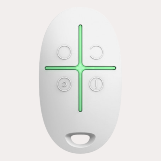 Télécommande bidirectionnelle 4 boutons blanc AJAX